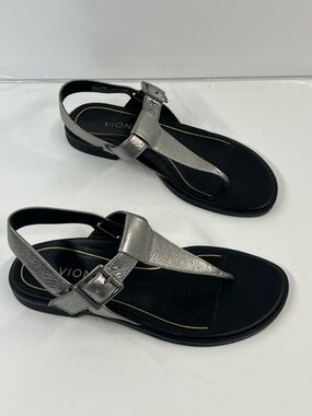 VIONIC women’s Size 76 Silver Summer Sandal